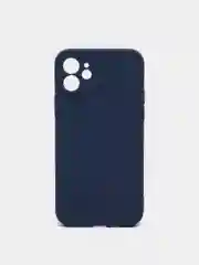 Темно-синий чехол силиконовый для iPhone 12, 12 Mini ,12 Pro, 12 Pro Max