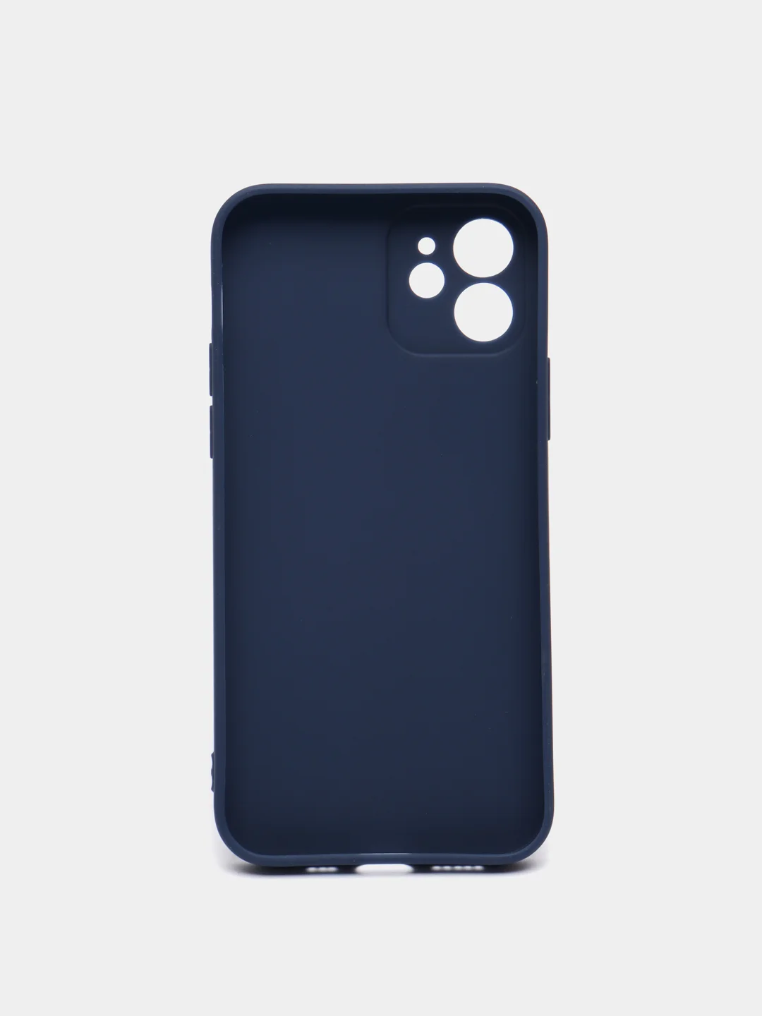 Темно-синий чехол силиконовый для iPhone 12, 12 Mini ,12 Pro, 12 Pro Max