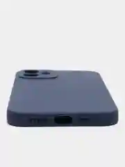 Темно-синий чехол силиконовый для iPhone 12, 12 Mini ,12 Pro, 12 Pro Max