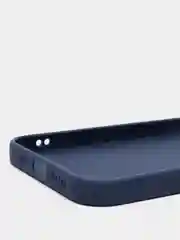 Темно-синий чехол силиконовый для iPhone 12, 12 Mini ,12 Pro, 12 Pro Max
