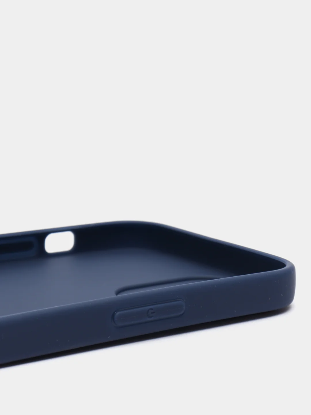 Темно-синий чехол силиконовый для iPhone 12, 12 Mini ,12 Pro, 12 Pro Max