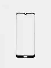 Защитное стекло BROSCORP для Nokia C30 закаленное с олеофобным покрытием и черной рамкой