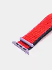 Коралловый нейлоновый ремешок на липучке для Apple Watch