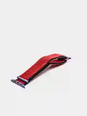 Коралловый нейлоновый ремешок на липучке для Apple Watch