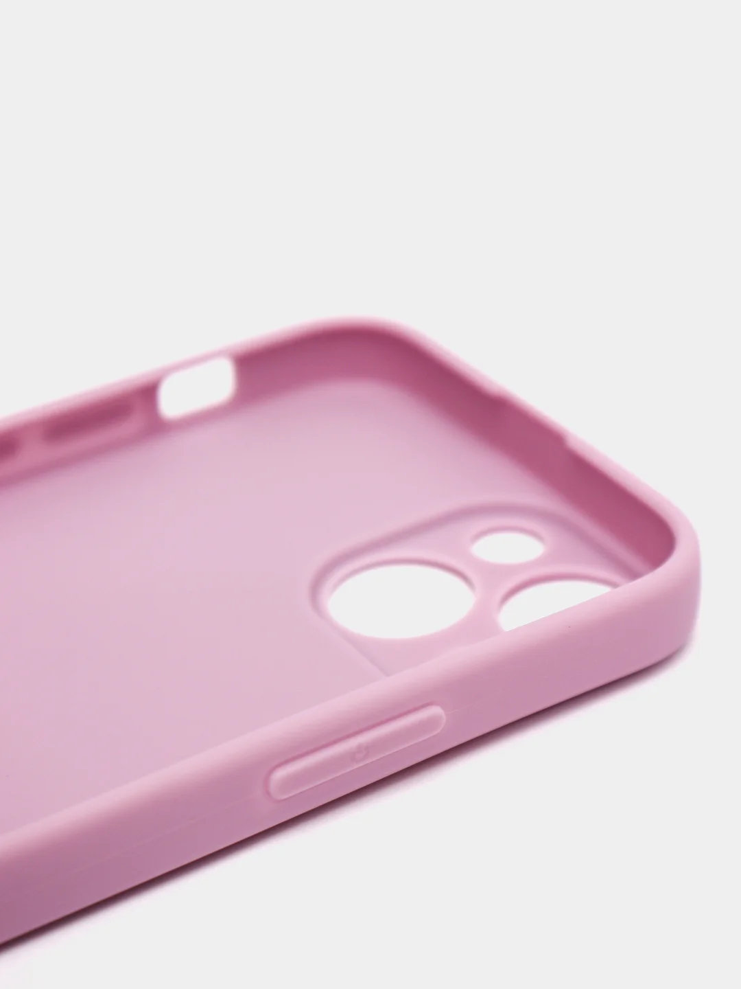 Лавандовый чехол для iPhone 13 Mini 12 Mini 13 Pro с защитой камеры силиконовый