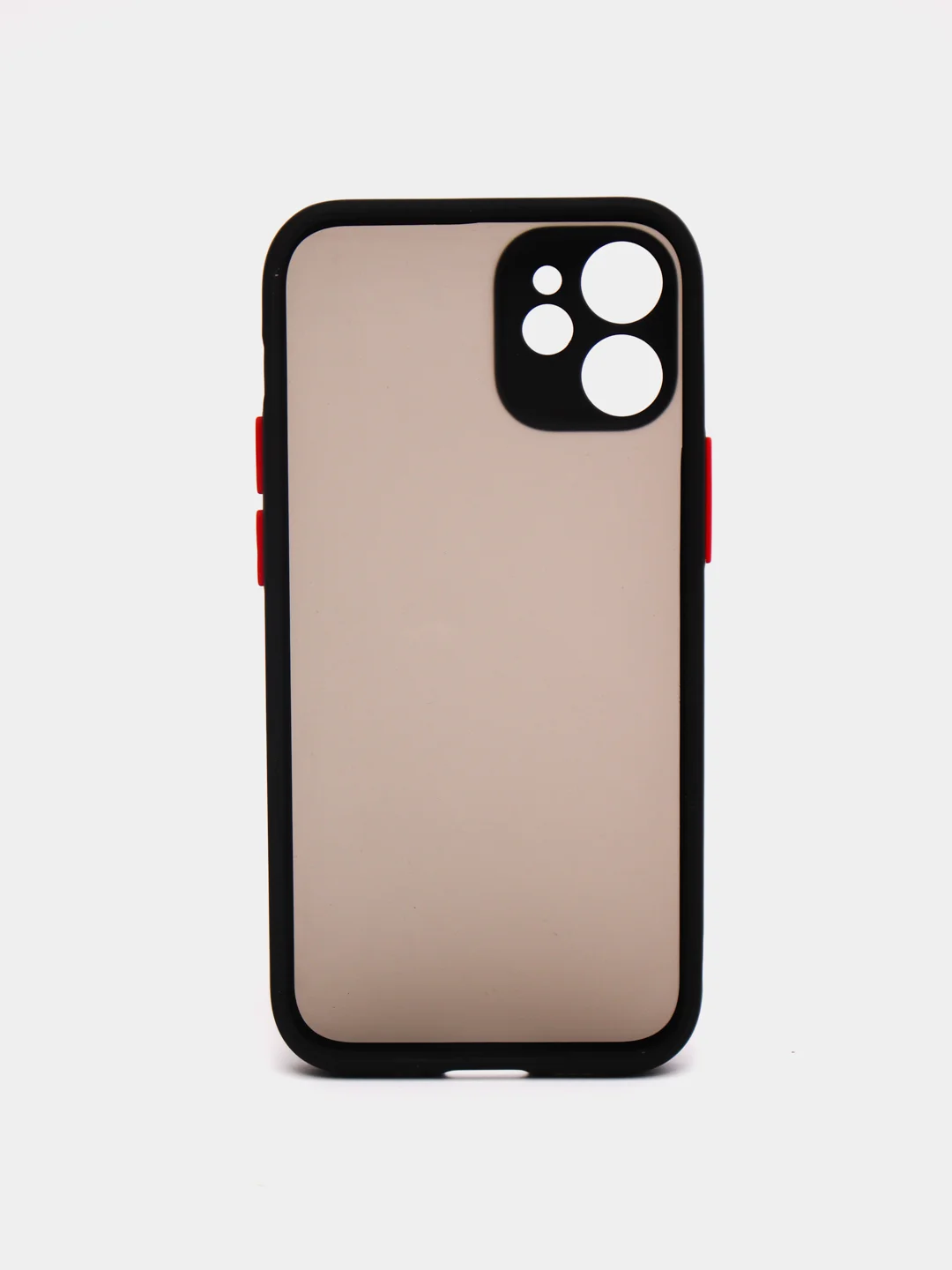 Черный чехол защитный матовый, жесткий, для iPhone Айфон XS Max / 11 / 11 Pro / 11 Pro Max / 12