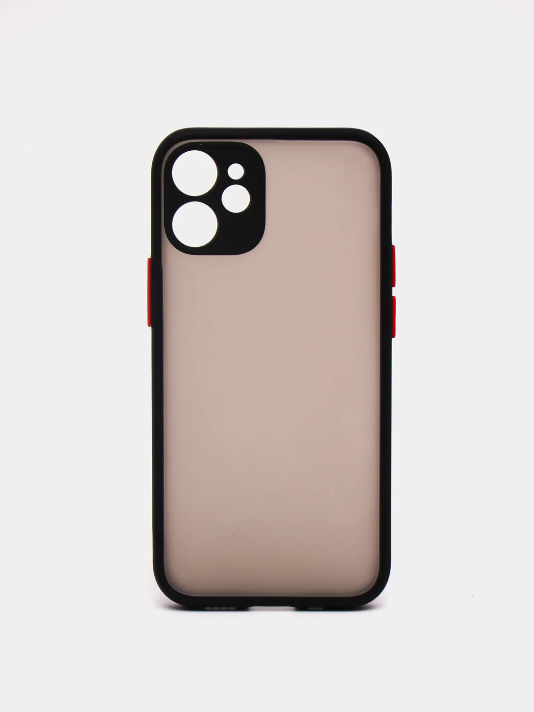 Черный чехол защитный матовый, жесткий, для iPhone Айфон XS Max / 11 / 11 Pro / 11 Pro Max / 12