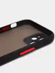 Черный чехол защитный матовый, жесткий, для iPhone Айфон XS Max / 11 / 11 Pro / 11 Pro Max / 12