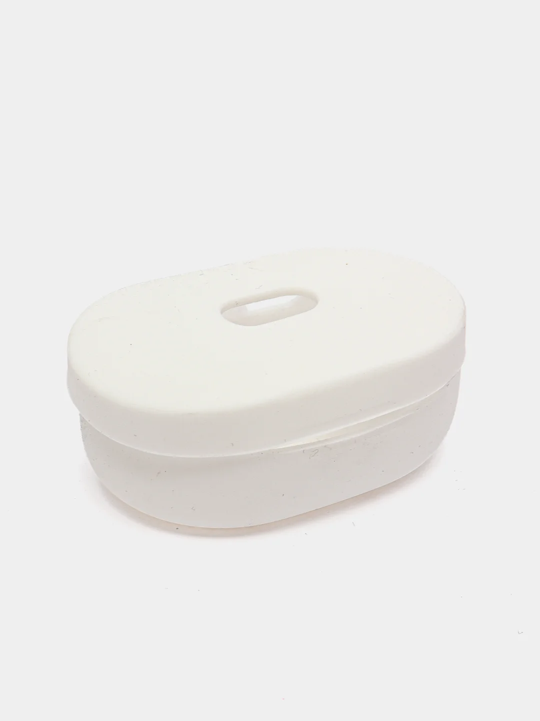 Белый чехол силиконовый для Xiaomi Redmi Airdots, Airdots S, Airdots 2