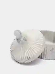 Ледяной кашпо из гипса