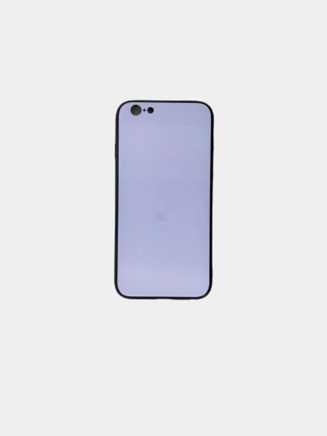 Лавандовый чехол iPhone 6 / 6s / 7 / 8 / X / Xs / 7 Plus / 8 Plus / 5 / 5s / Se стеклянная панель