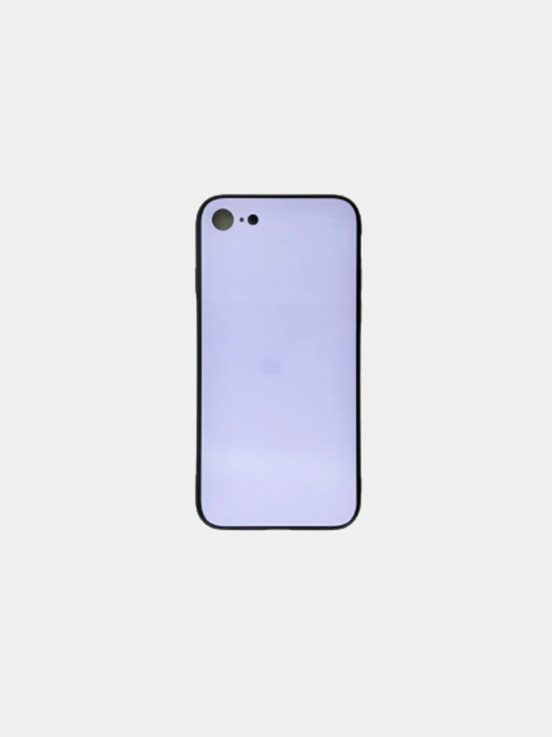 Лавандовый чехол iPhone 6 / 6s / 7 / 8 / X / Xs / 7 Plus / 8 Plus / 5 / 5s / Se стеклянная панель