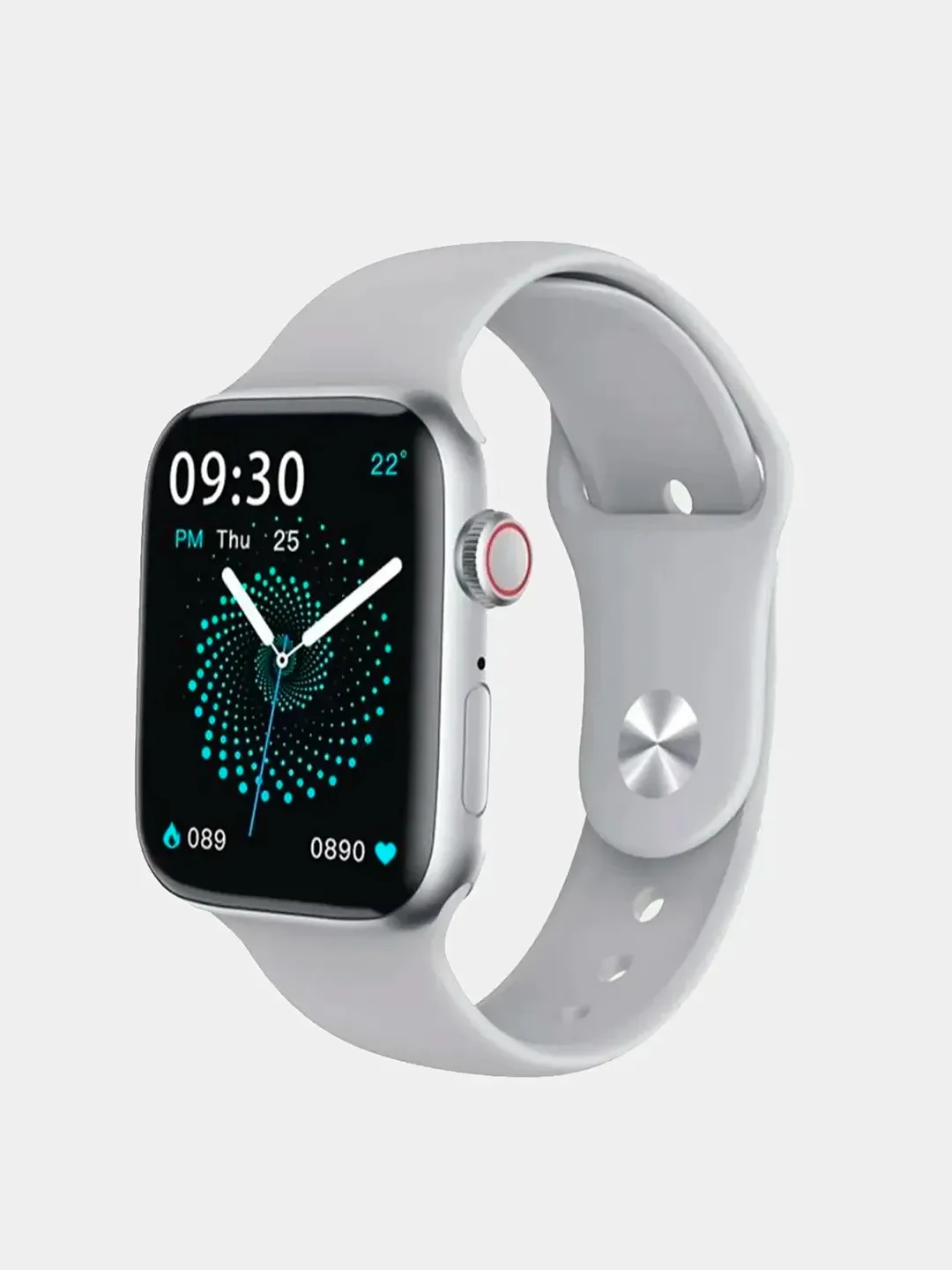 Серый умные часы Smart Watch Dt No.1, с беспроводной зарядкой, сенсорные, электронные