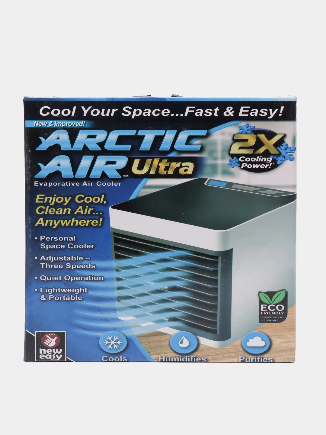 Портативный мини кондиционер 3 в 1 Arctic Air Ultra, 2 поколение