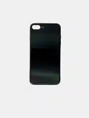Черный чехол iPhone 6 / 6s / 7 / 8 / X / Xs / 7 Plus / 8 Plus / 5 / 5s / Se стеклянная панель