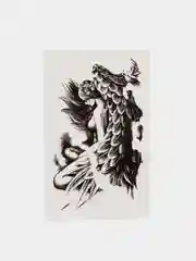 Переводное тату "Ангел", 19 см х 12 см