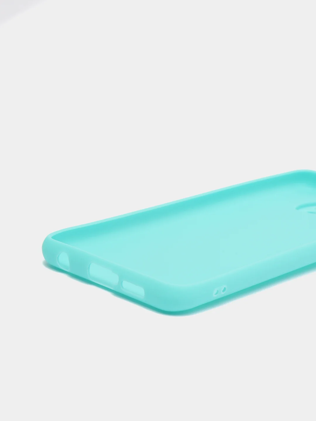 Голубой чехол на Xiaomi Poco X3 (NFC) / X3 Pro силиконовый, сяоми поко