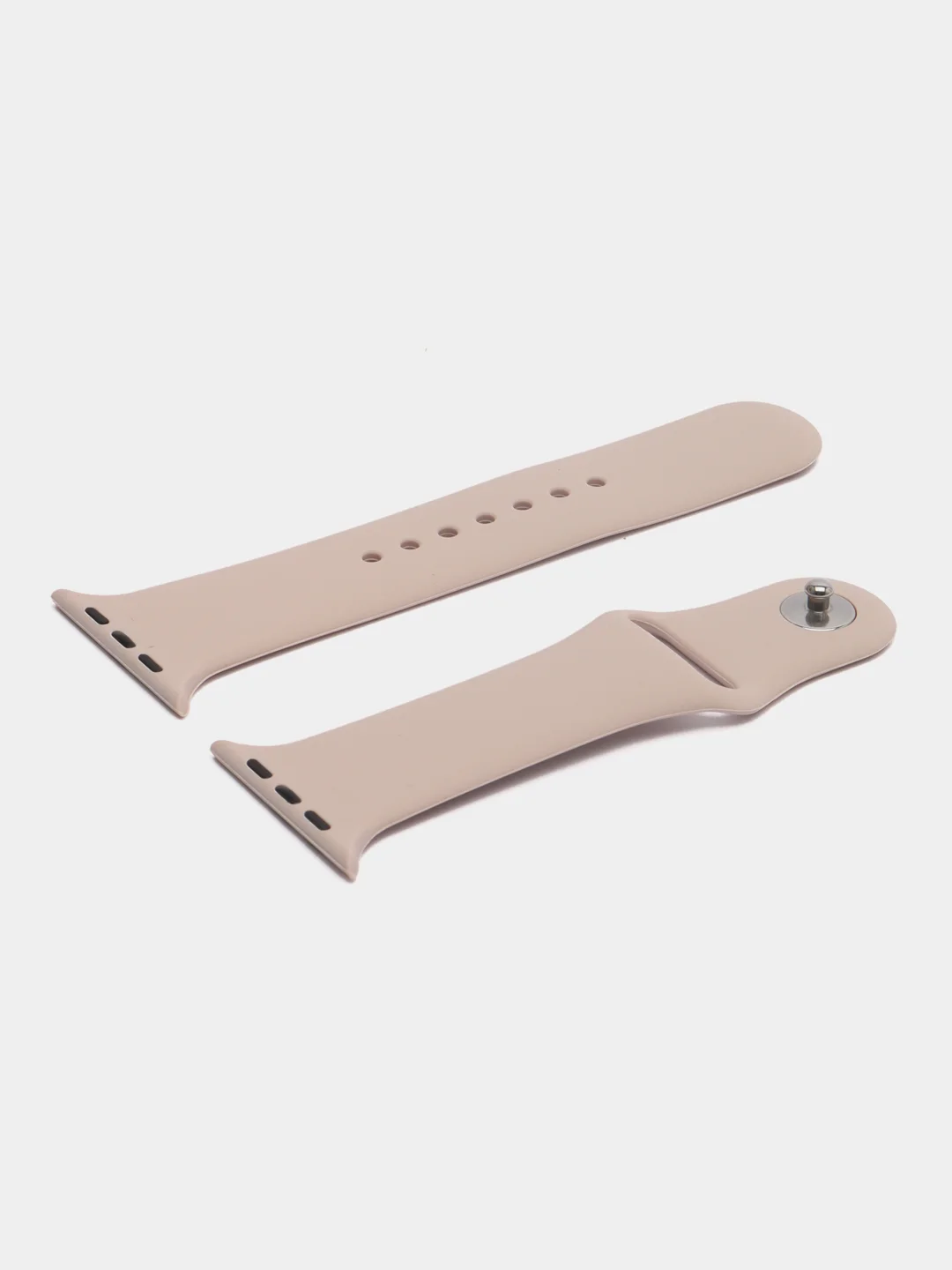 Пастельно-коралловый ремешок для Apple Watch, силиконовый