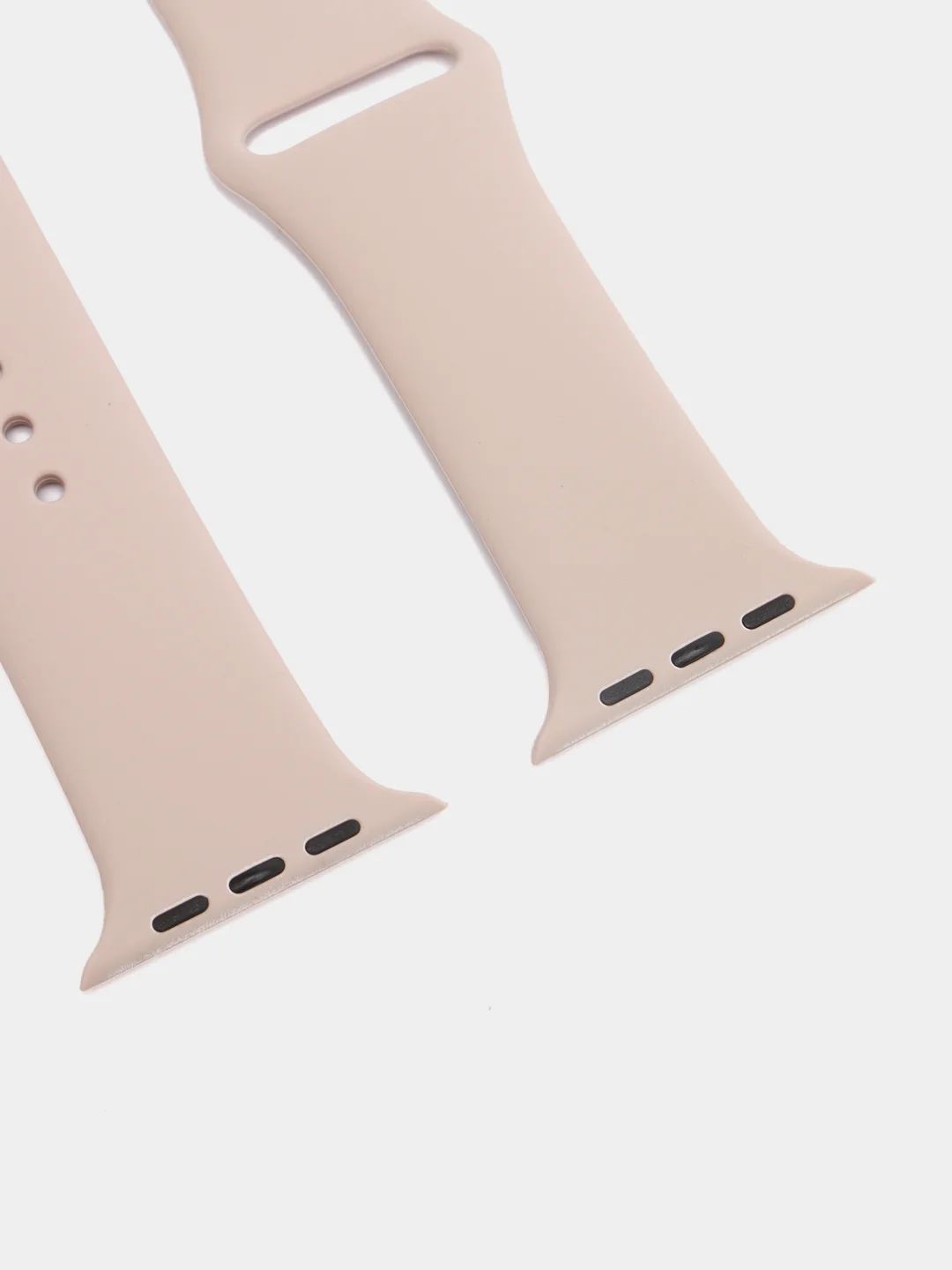 Пастельно-коралловый ремешок для Apple Watch, силиконовый