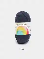 Синий меланж пряжа Пехорка "Детская Новинка", 100% акрил, 50 г, 200 м