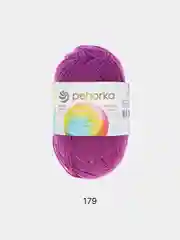 Фиолетовый пряжа Пехорка "Детская Новинка", 100% акрил, 50 г, 200 м