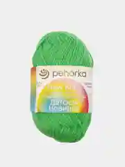Лайм пряжа Пехорка "Детская Новинка", 100% акрил, 50 г, 200 м