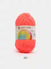Коралловый меланж пряжа Пехорка "Детская Новинка", 100% акрил, 50 г, 200 м