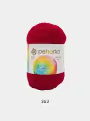 Багровый пряжа Пехорка "Детская Новинка", 100% акрил, 50 г, 200 м