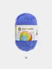 Голубой пряжа Пехорка "Детская Новинка", 100% акрил, 50 г, 200 м