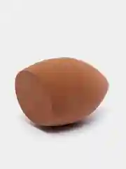 Коричневый спонж для макияжа. Спонжик.