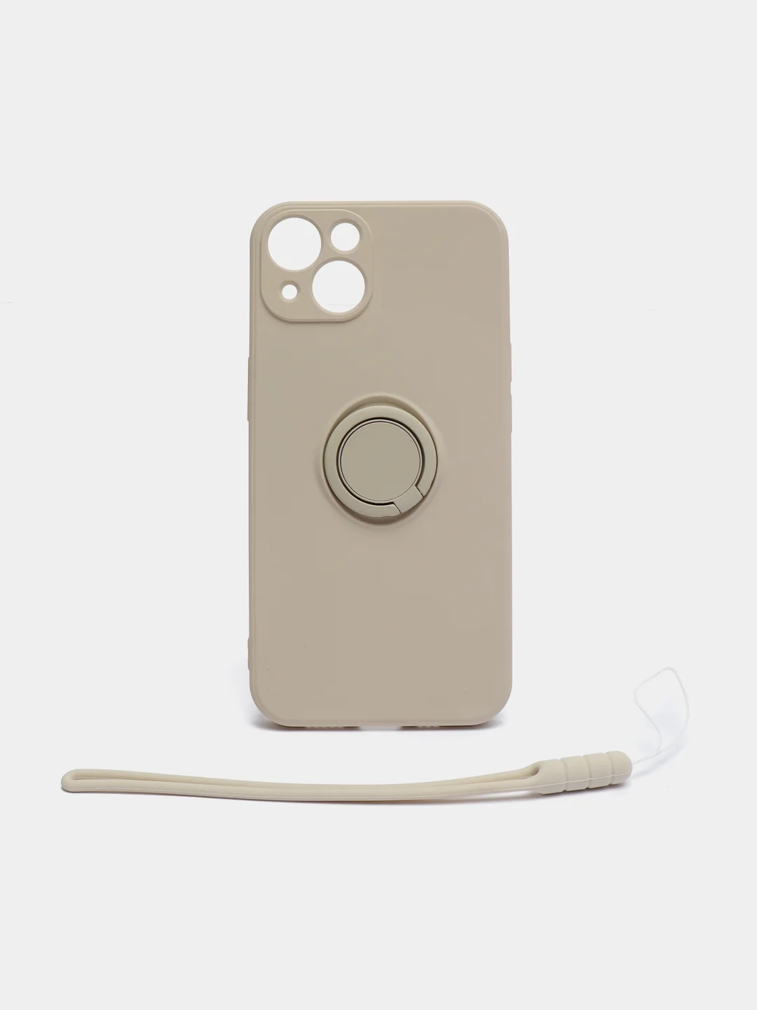 Слоновая кость чехол с кольцом для iPhone 12 Pro, 12, 12 mini, 11, XR