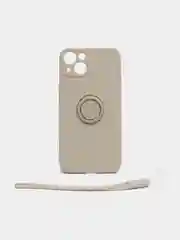 Слоновая кость чехол с кольцом для iPhone 12 Pro, 12, 12 mini, 11, XR
