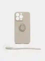 Слоновая кость чехол с кольцом для iPhone 12 Pro, 12, 12 mini, 11, XR