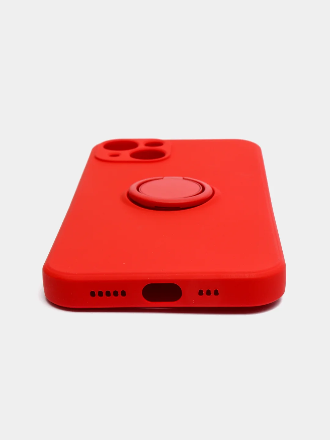 Красный чехол с кольцом для iPhone 12 Pro, 12, 12 mini, 11, XR