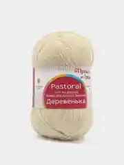Прозрачный пряжа Троицкая Деревенька 100% Шерсть 100г 170м