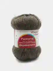 Серый пряжа Троицкая Деревенька 100% Шерсть 100г 170м
