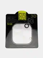 Защитное стекло iPhone 11 / 12 Pro / 12 Pro Max / 12 mini / Pro Max на камеру 3D Айфон