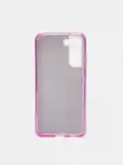 Лавандовый чехол блестящий для Samsung Galaxy S21FE, накладка c блёстками для Самсунг S21 FE