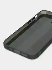 Черный чехол на iPhone 12, 1.5 мм  Плотный цветной