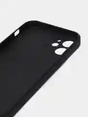 Черный чехол Silicone Case для iPhone 12, 12 Pro, Max, 12 mini, 13, 13 Pro, Max с защитой камеры