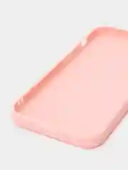 Розовый чехол Silicone Case для iPhone 12, 12 Pro, Max, 12 mini, 13, 13 Pro, Max с защитой камеры