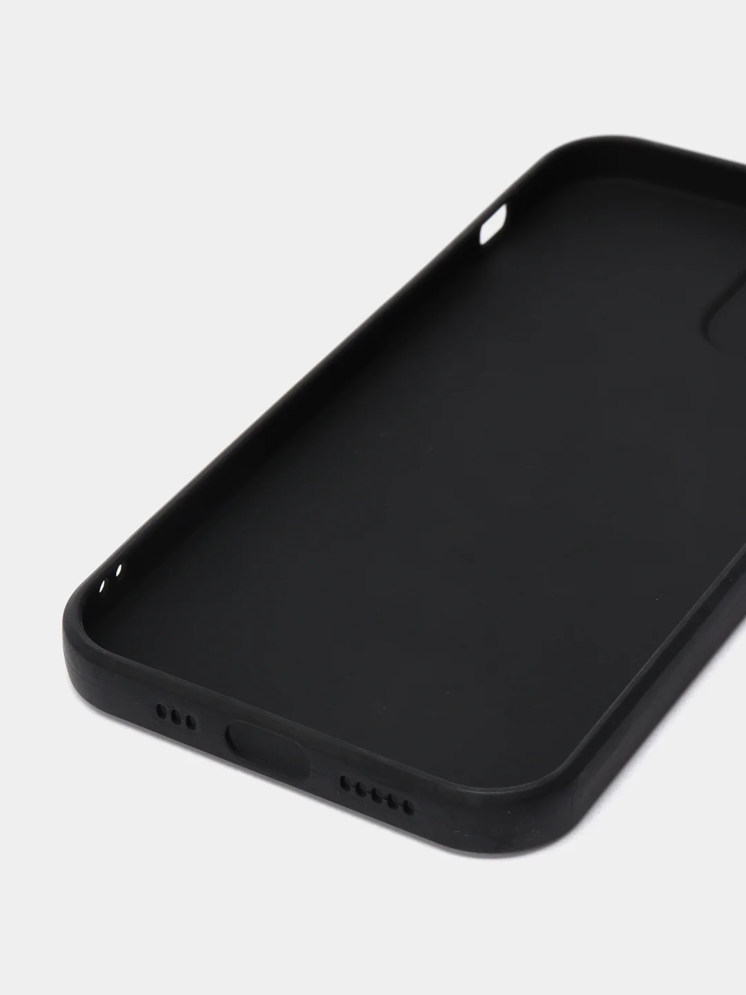 Черный чехол Silicone Case для iPhone 12, 12 Pro, Max, 12 mini, 13, 13 Pro, Max с защитой камеры