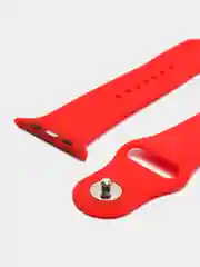 Красный силиконовый ремешок для Apple Watch на 38/40мм и 42/44 мм