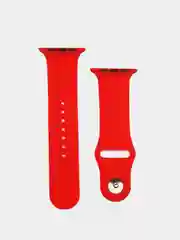 Красный силиконовый ремешок для Apple Watch на 38/40мм и 42/44 мм