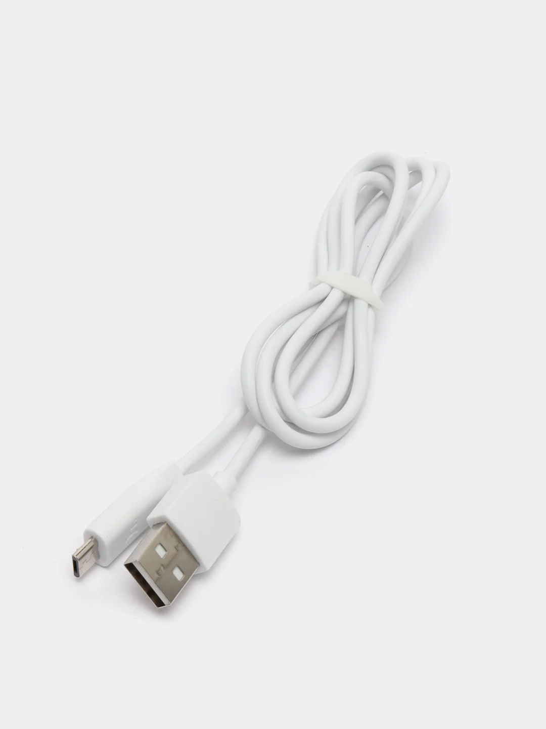 Белый кабель зарядный Hoco X1, Type-C, Micro-USB, Lightning (для iPhone и Android)