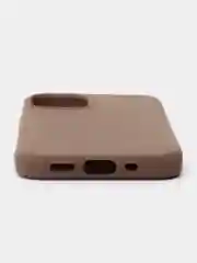 Коричневый чехол силиконовый, матовый, мягкий для Айфон iPhone XSMax / 11 / 11 Pro /  11 Pro Max / 12