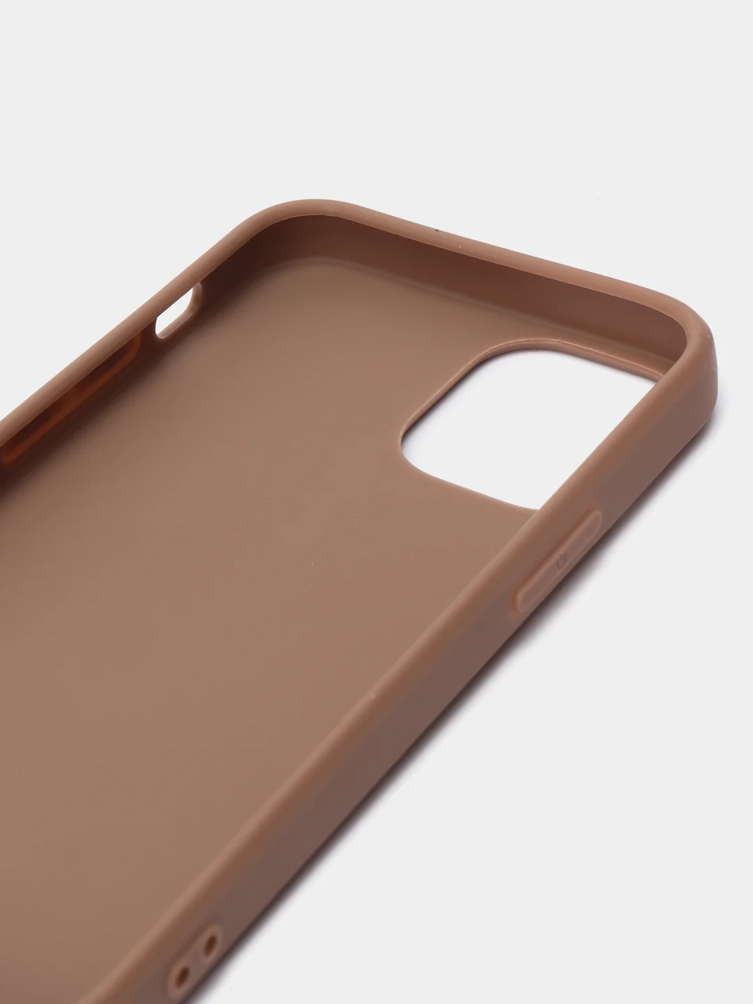 Коричневый чехол силиконовый, матовый, мягкий для Айфон iPhone XSMax / 11 / 11 Pro / 11 Pro Max / 12