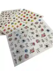 Белый наклейки-слайдеры HANYI для дизайна ногтей и маникюра