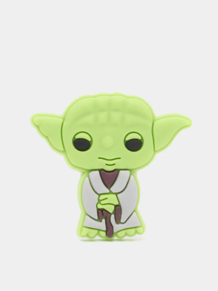 Салатовый джиббитсы ( Джибитсы)/ Гарри Поттер, Звездные войны (Star Wars)/ значок-кнопка для обуви