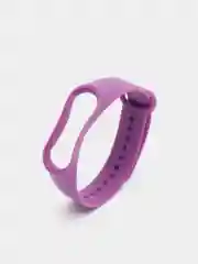 Фиолетовый силиконовый ремешок для фитнес браслета Xiaomi Mi Band 4, Mi Band 3